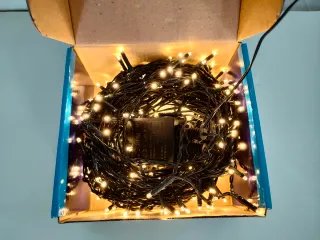 Catena luminosa 240 MiniLED bianco caldo