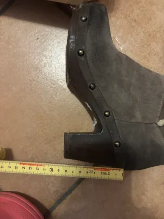 Stivali lunghi  grigi donna