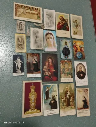 Lotto Santini da collezione.