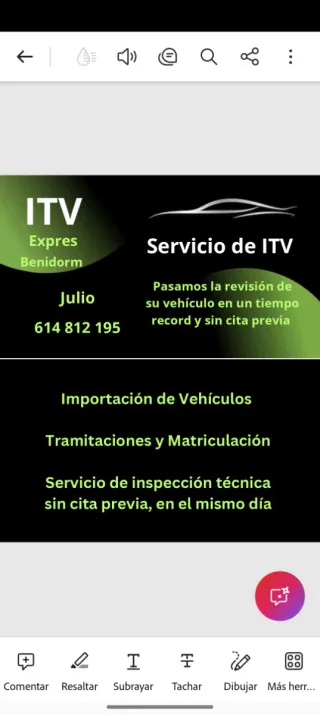 Servicio esprex ITV domicilio