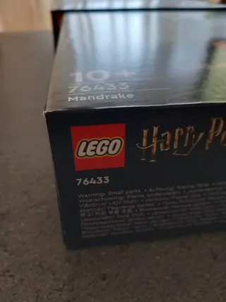 LEGO 76433 Harry Potter Mandragola Nuovo MISB
