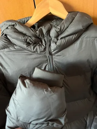 Chaqueta Puffer Zara Verde Oliva