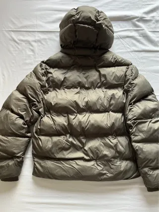 Chaqueta Puffer Zara Verde Oliva