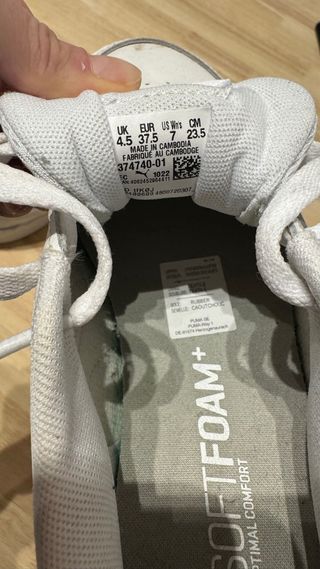 Bambas Puma Blancas Talla [Talla]