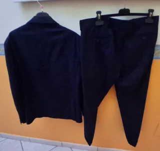 Completo uomo blazer e pantaloni a quadri
