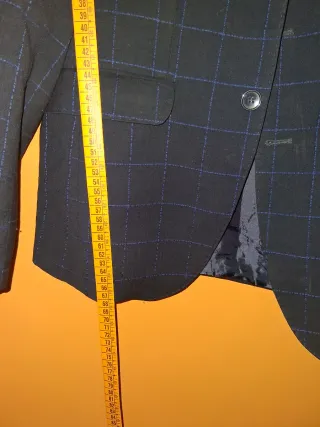 Completo uomo blazer e pantaloni a quadri