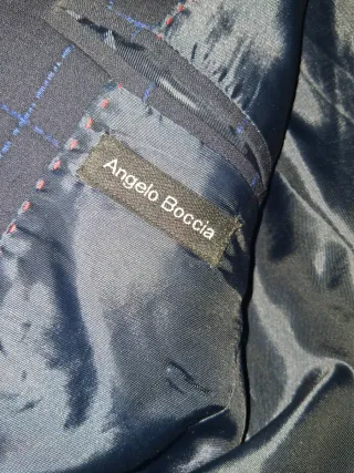 Completo uomo blazer e pantaloni a quadri