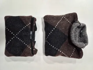 Conjunto Zara punto rombos