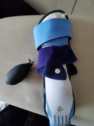 Tobillera con cámara de aire