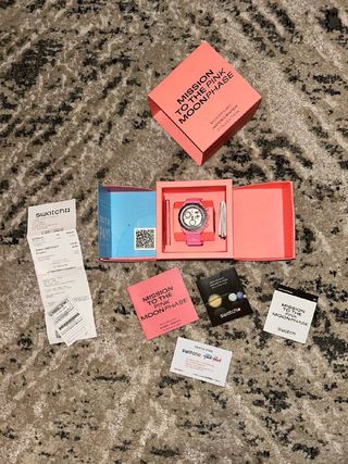 Omega x Swatch Mission to the Pink Moonphase