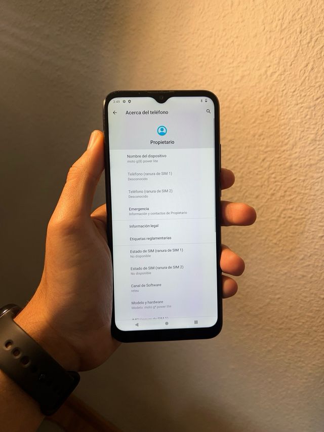 Motorola G8 Power Lite