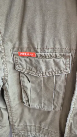 Chaqueta Parka Chico Superdry Verde Oliva