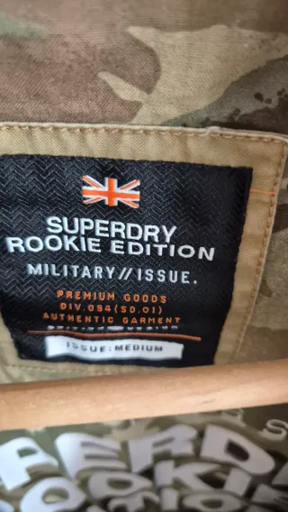 Chaqueta Parka Chico Superdry Verde Oliva