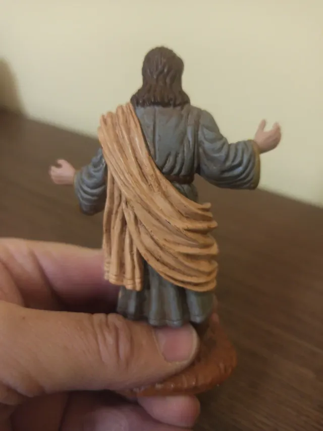 Belén Oliver 11cm Virgen, San José y Jesús