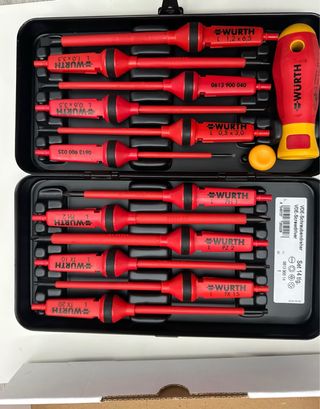 Juego Destornilladores Würth VDE 14 piezas