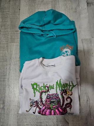 Sudadera y Camiseta Rick and Morty