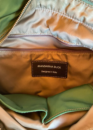Bolso Tote Verde Mandarina Duck