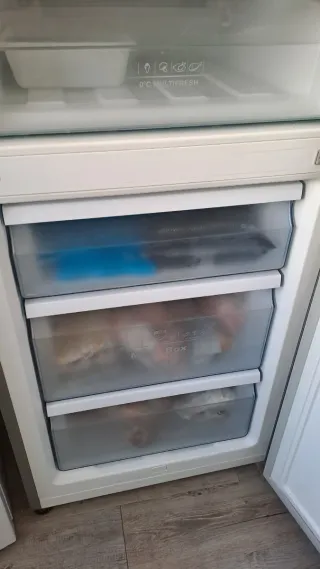 Nevera combi acero inoxidable FAGOR