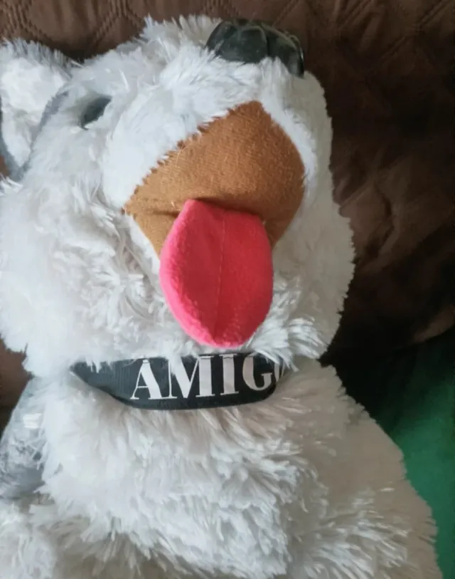 Peluche perro hascky