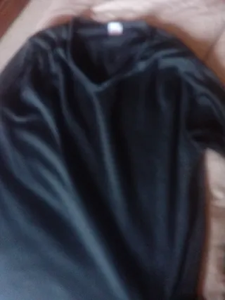 Camiseta interior ETINA pelito negra XXL