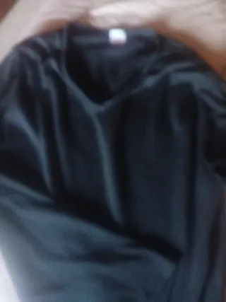 Camiseta interior ETINA pelito negra XXL