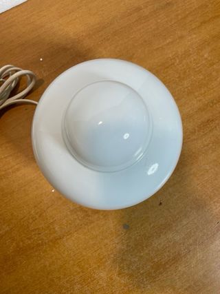 LAMPADA VINTAGE SPACE AGE DESIGN BOBECHES VETRO