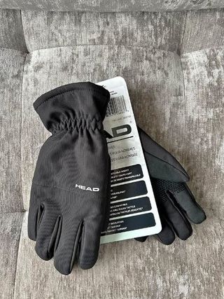 Guantes Head Impermeables Híbridos Hombre Negro