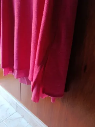 Camiseta Mango Rosa sin Mangas