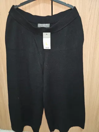 Pantalones culotte negros Primark talla L