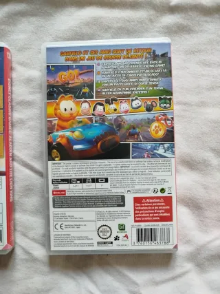 3X Nintendo Switch Aladdin Rey Leon Garfield Kart