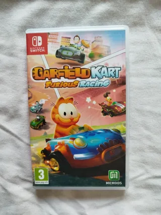 3X Nintendo Switch Aladdin Rey Leon Garfield Kart