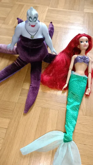 Bambole Disney Ursula e Ariel