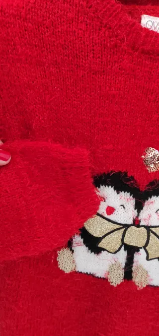 Maglione natalizio OVS, bambina 6/7 anni (122 cm)