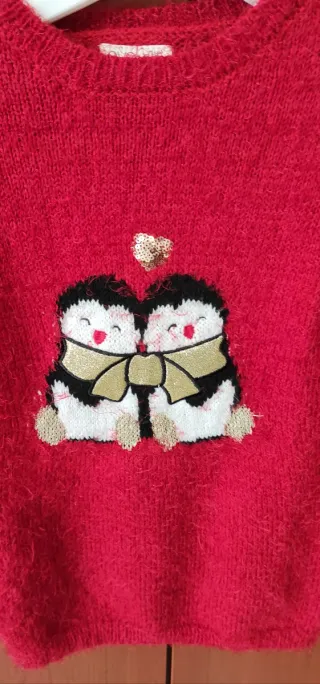 Maglione natalizio OVS, bambina 6/7 anni (122 cm)