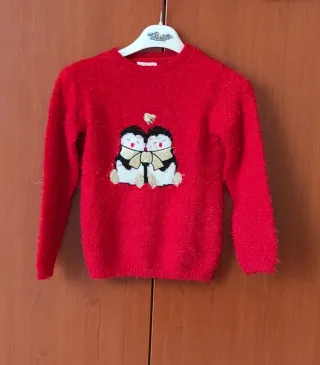 Maglione natalizio OVS, bambina 6/7 anni (122 cm)