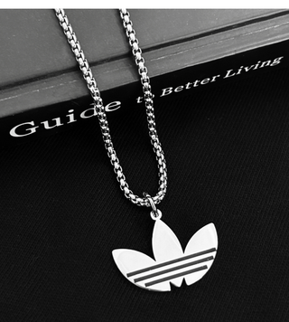 Colgante Adidas Plata Nuevo