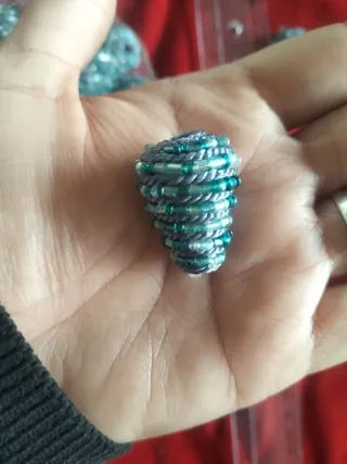 Abalorios hechos a mano aprox100uds