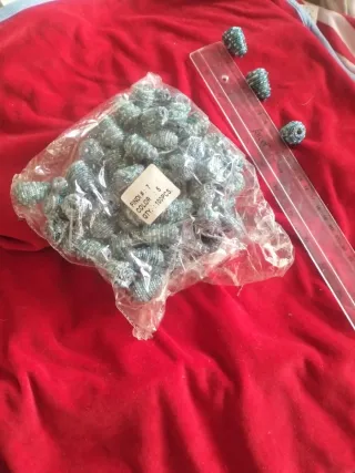 Abalorios hechos a mano aprox100uds