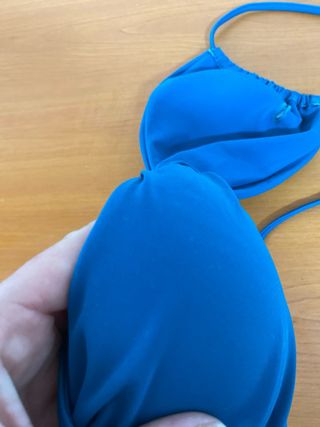 SIN USAR Parte de arriba bikini azul verdoso