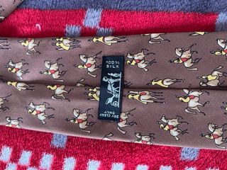 Corbata Hermes Seda 100% Estampado Caballos
