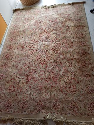 Tappeto Persiano Beige Rosso 235x165
