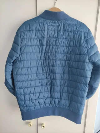 Chaqueta Zara media estación azul