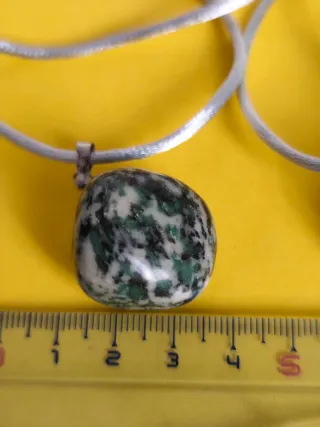 Lote 5 collares jade natural