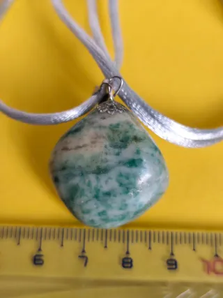 Lote 5 collares jade natural