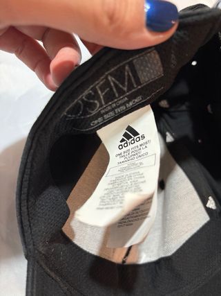 Gorra negra Adidas Adulto talla única