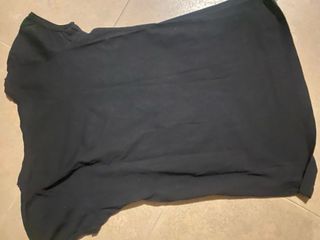 Camiseta negra Stradivarius SHINE T38