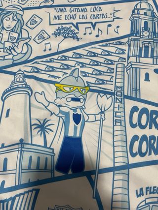 Camiseta Málaga CF Megaverso Talla M
