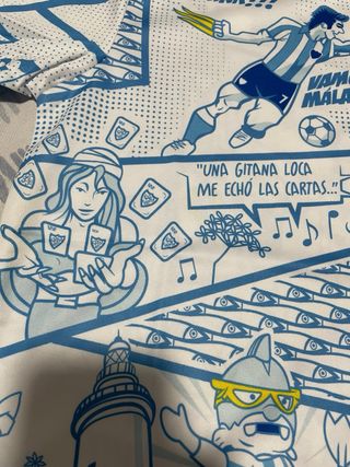Camiseta Málaga CF Megaverso Talla M