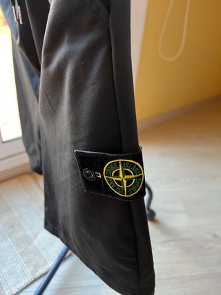 Stone Island Pantalones Cortos Negros