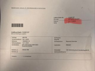 MENZER Lijadora Excéntrica ETS 150